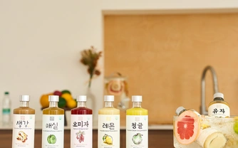 통째로 갈아만든 과즙청 6종