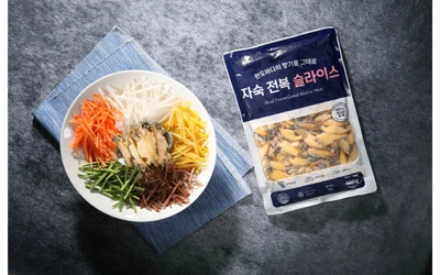 자숙전복 슬라이스