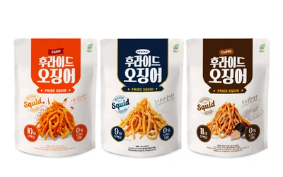 후라이드 오징어 3종 (오리지널, 케이준맛, 트러플맛)